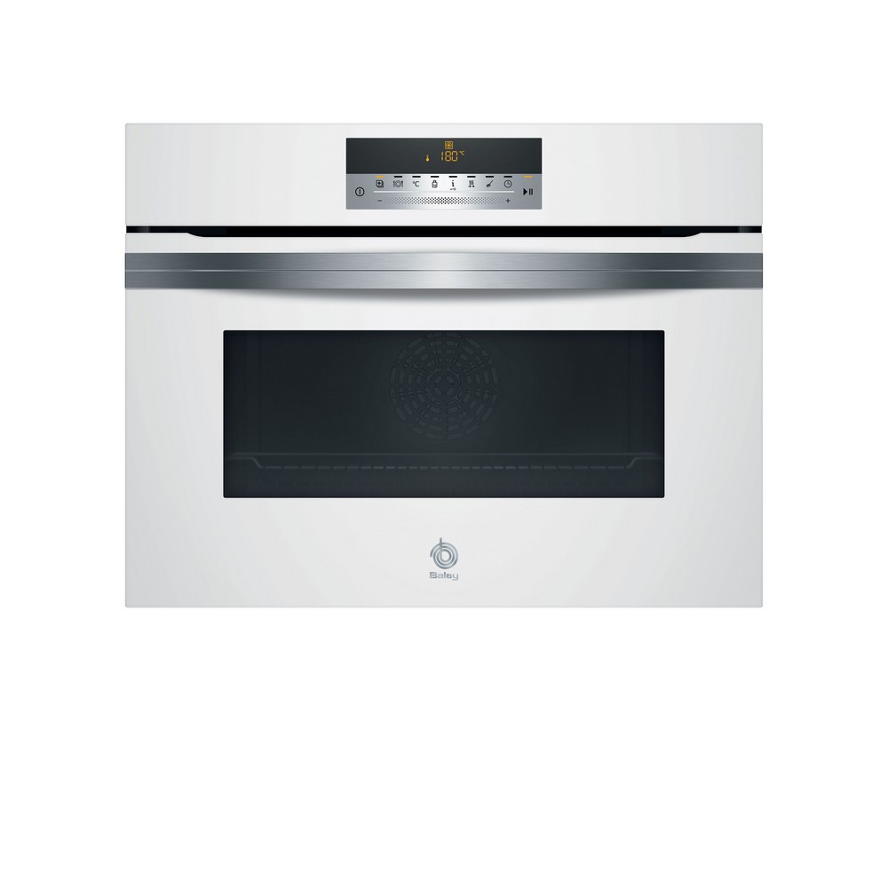 HORNO COMPACTO MULTIFUNCION PIROLITICO CRISTAL BLANCO BALAY 3CB5878B0