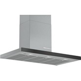 CAMPANA DECORATIVA 90 cm CRISTAL NEGRO BOSCH DWB98PR50