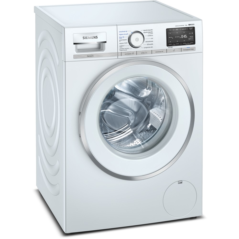 LAVADORA CARGA FRONTAL BLANCA 10 kg y 1600 rpm SIEMENS WM16XFH0ES