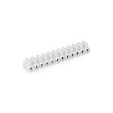 REGLETA DE CONEXION DE 2.5mm a 4mm HOMOLOGADA BLANCA (RETRACTILADA) EDM