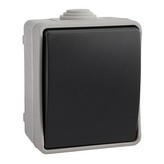 PULSADOR ESTANCO IP44 10A 250V~ SOLERA (RETRACTILADO)