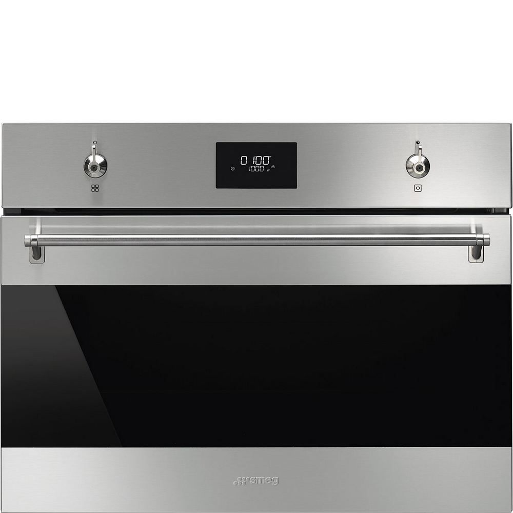 HORNO MICROONDAS COMPACTO INOX SMEG SF4301MCX