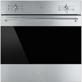 HORNO DE GAS NATURAL INOX SMEG SF6341GX