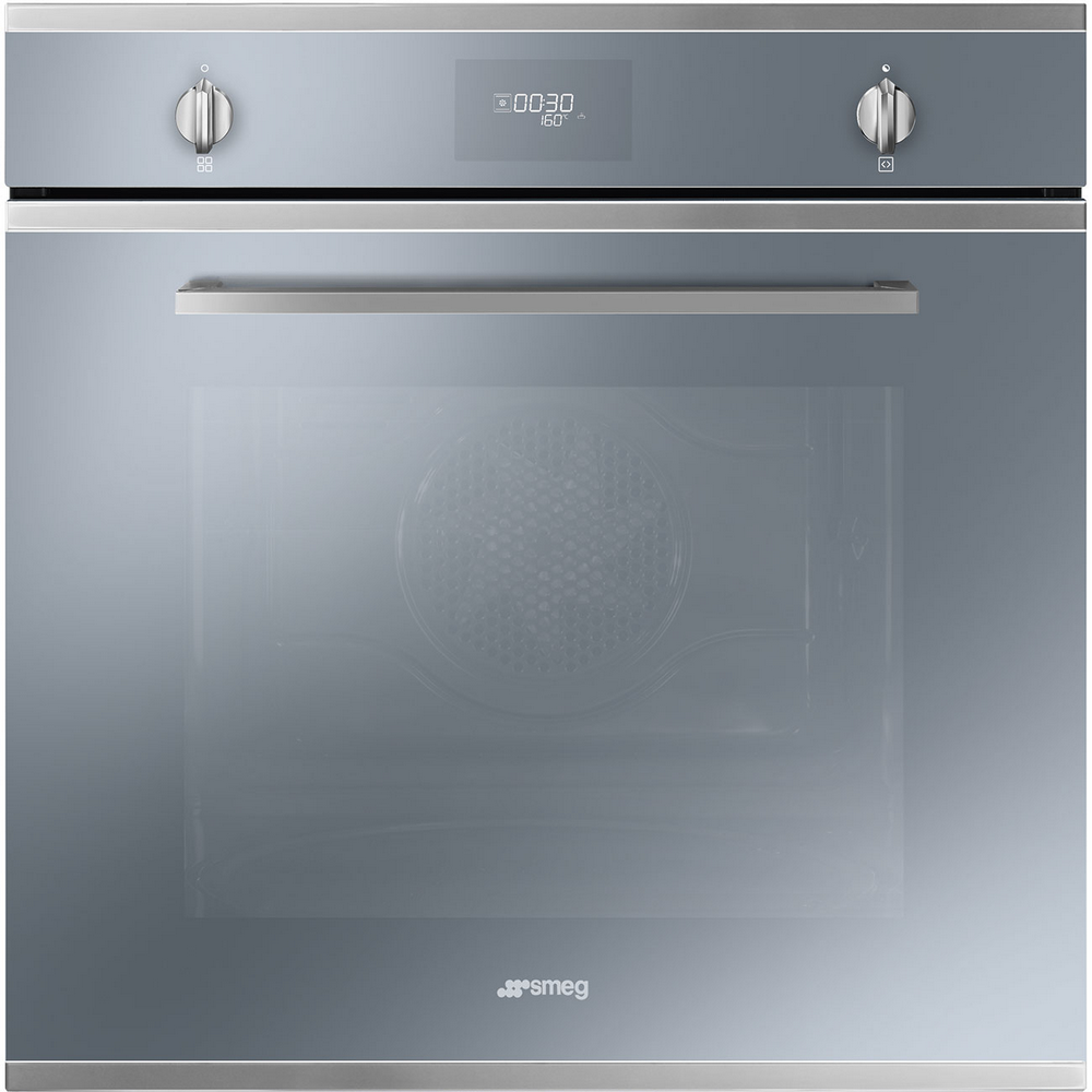 HORNO MULTIFUNCION PIROLITICO CRISTAL GRIS-INOX SMEG SFP6401TVS1