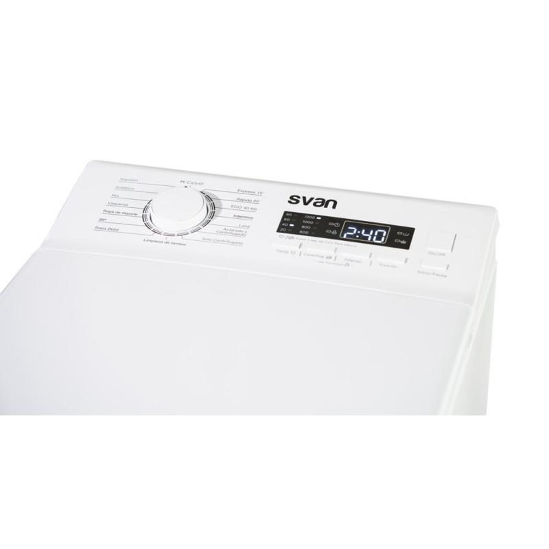 LAVADORA CARGA SUPERIOR 6 kg y 1200 rpm SVAN SLCS6200D - Ítem2