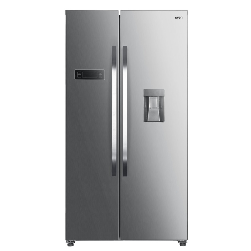 FRIGORIFICO SIDE BY SIDE NO FROST CON DISPENSADOR INOX SVAN SVAM181XD