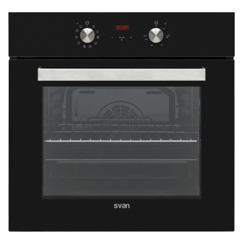 HORNO MULTIFUNCION CRISTAL NEGRO SVAN SVH224N1