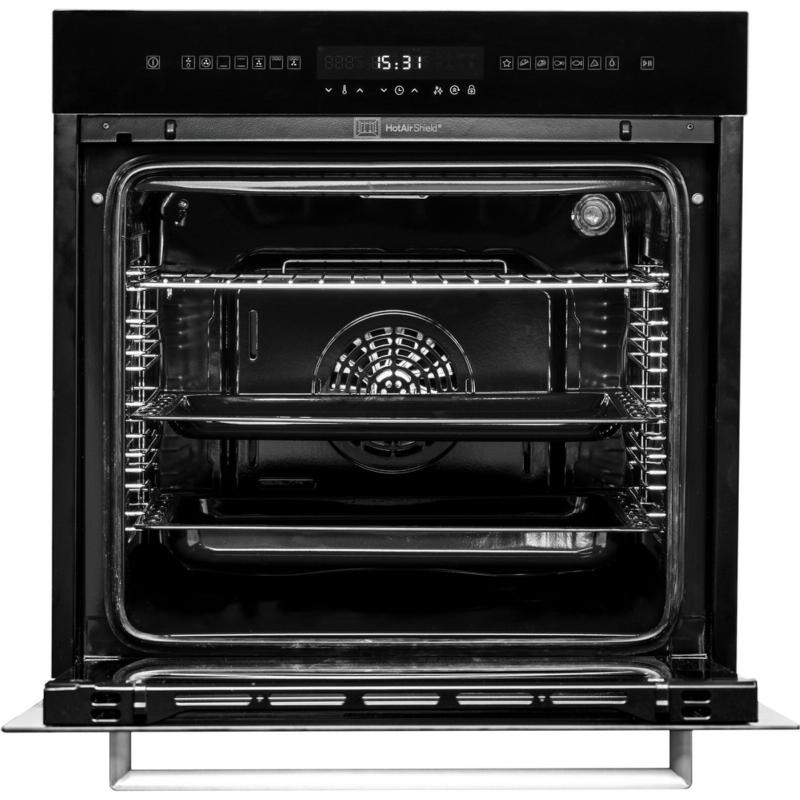 HORNO MULTIFUNCION CRISTAL NEGRO SVAN SVH385X 1