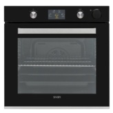 HORNO MULTIFUNCION CON FUNCION VAPOR CRISTAL NEGRO SVAN SVH850VAP1