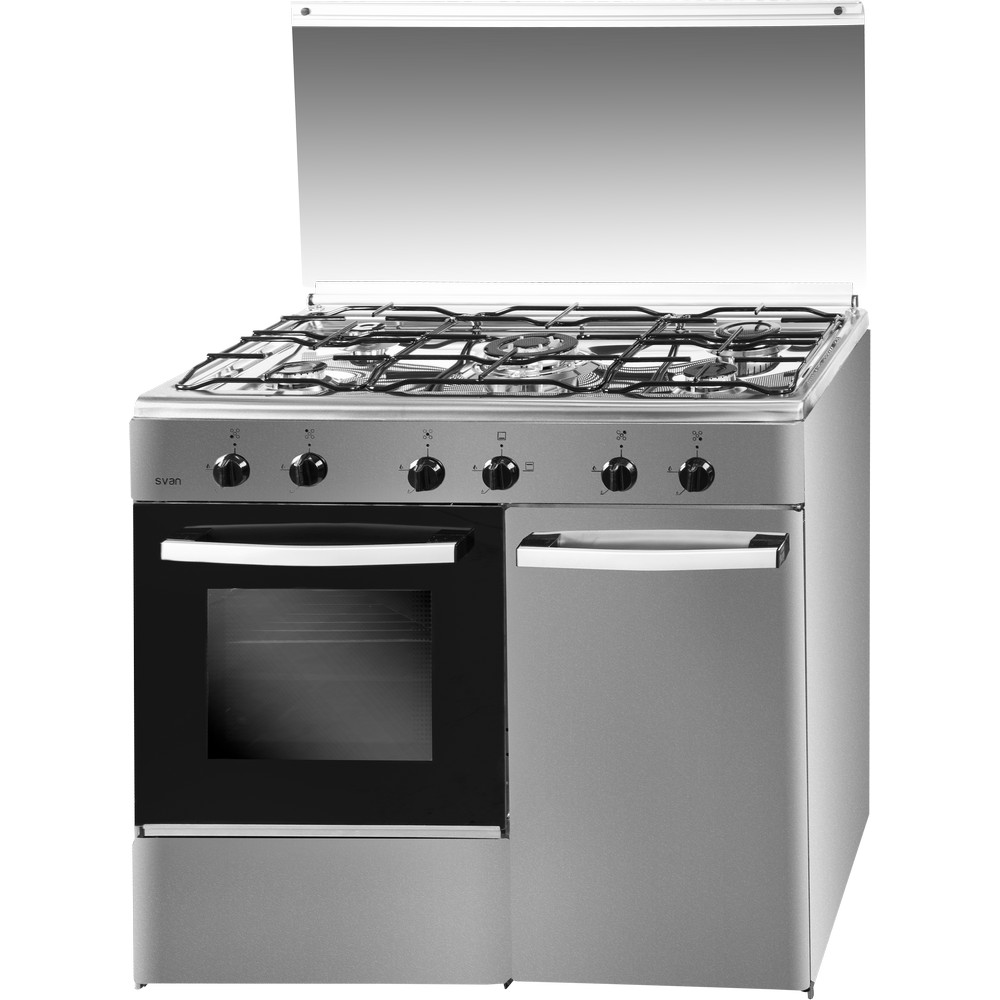 SVK9561FN - Cocina gas 90 cm rústica negra de Svan