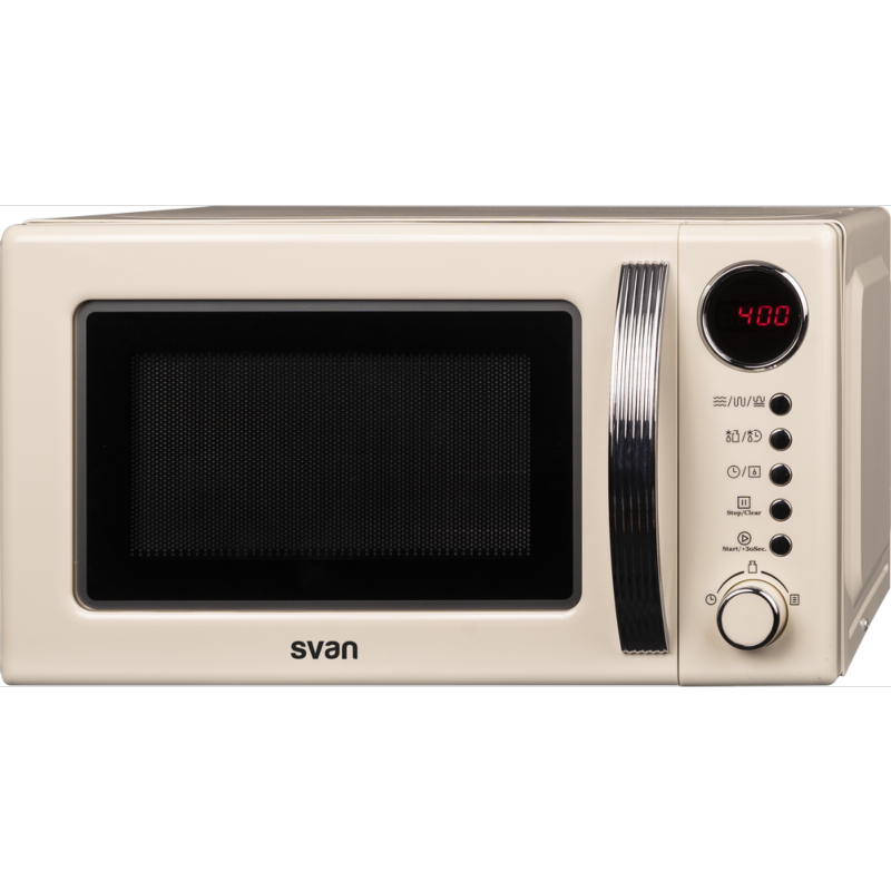 MICROONDAS LIBRE INSTALACION RETRO CREMA SVAN SVMW730RC