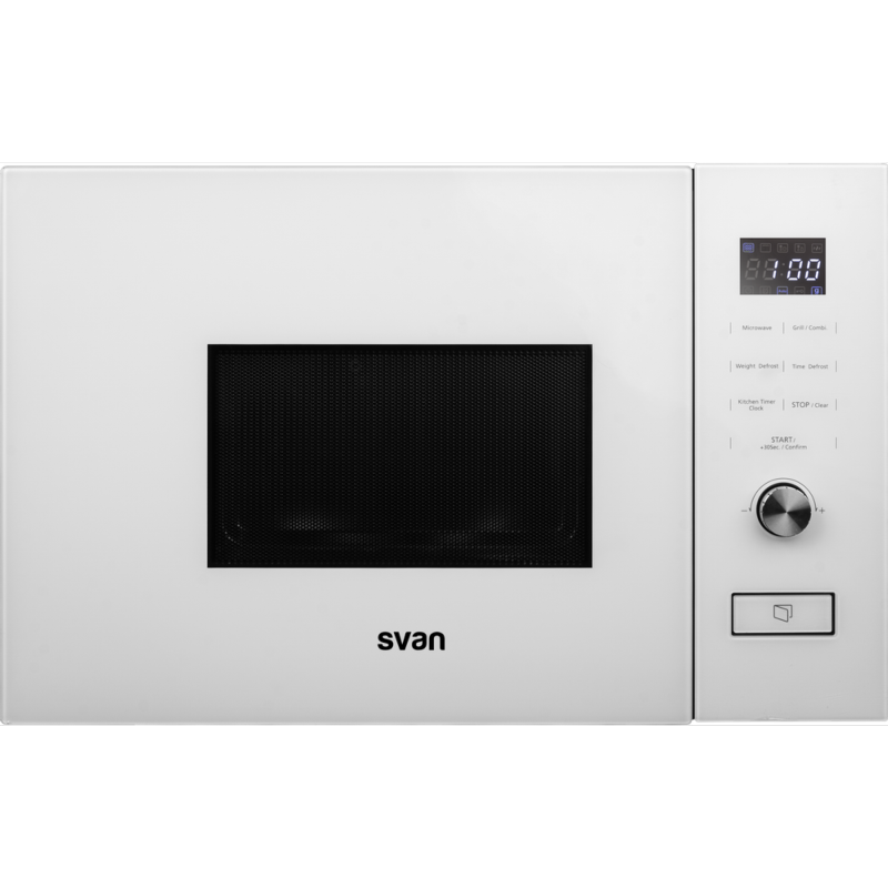 MICROONDAS INTEGRABLE CRISTAL BLANCO SVAN SVMW830EB