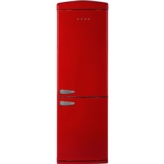 FRIGORIFICO COMBI RETRO NO FROST ROJO SVAN SVRR183