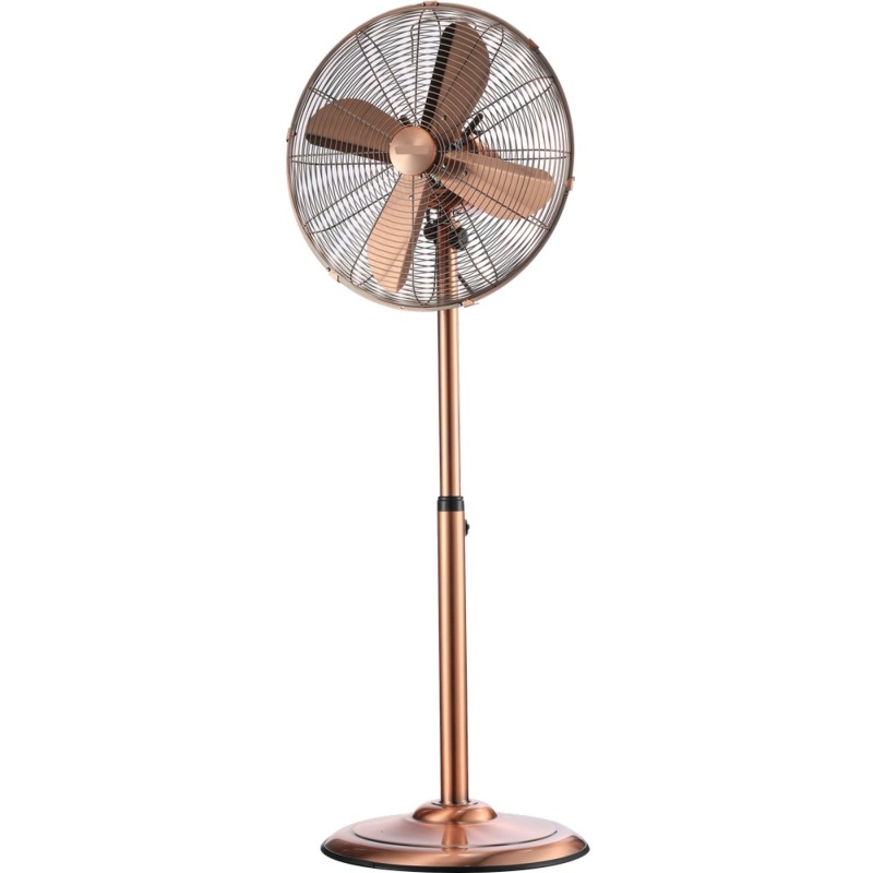 VENTILADOR DE PIE ESTILO RETRO PIE COBRE SVAN SVVE02160PR