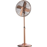 VENTILADOR DE PIE ESTILO RETRO PIE COBRE SVAN SVVE02160PR