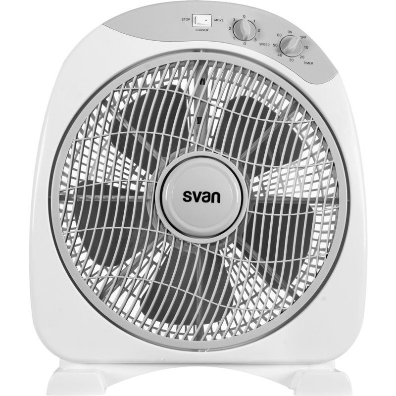 VENTILADOR BOX POTENCIA: 30 w BLANCO SVAN ASVVE12B