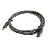 Cable USB 3.0 3GO C134/ USB Tipo-C Macho - USB Macho/ 1.2m