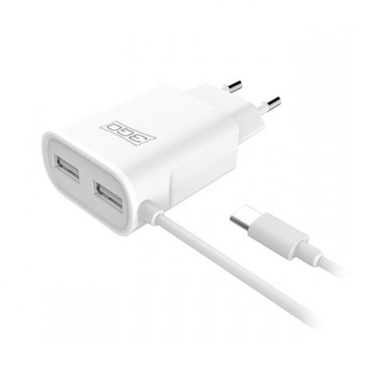 Cargador de Pared 3GO ALMUSB20/ 2xUSB/ 2A - Ítem