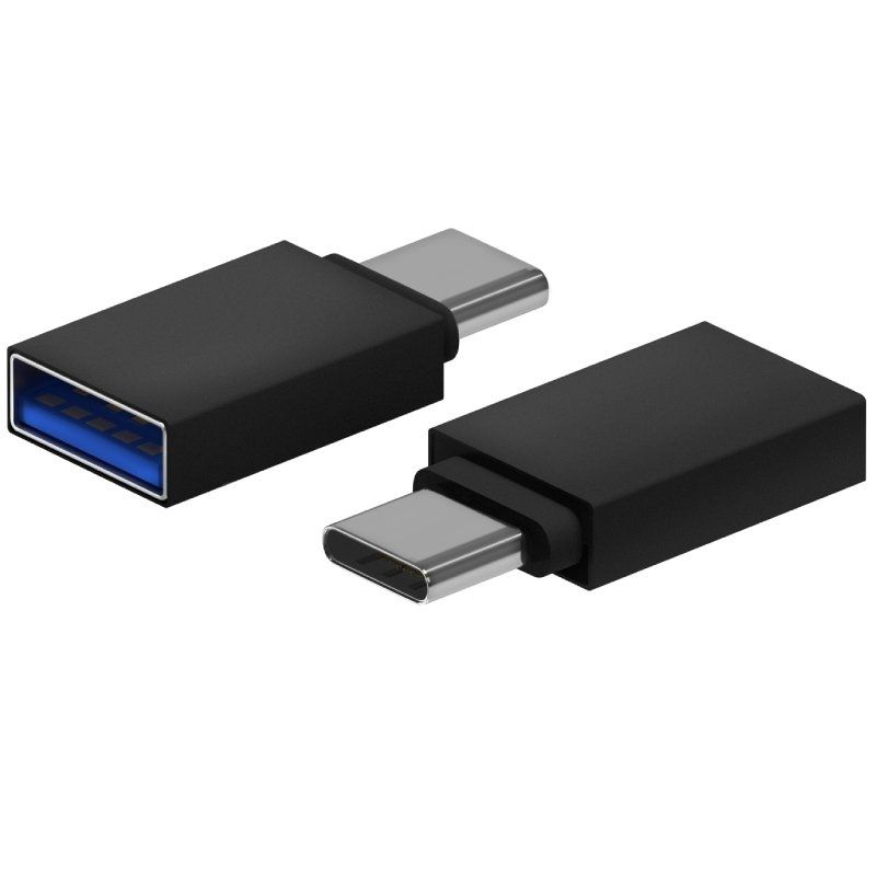 Adaptador USB 3.2 Aisens A108-0717/ USB Hembra - USB Tipo-C Macho/ Negro - Ítem