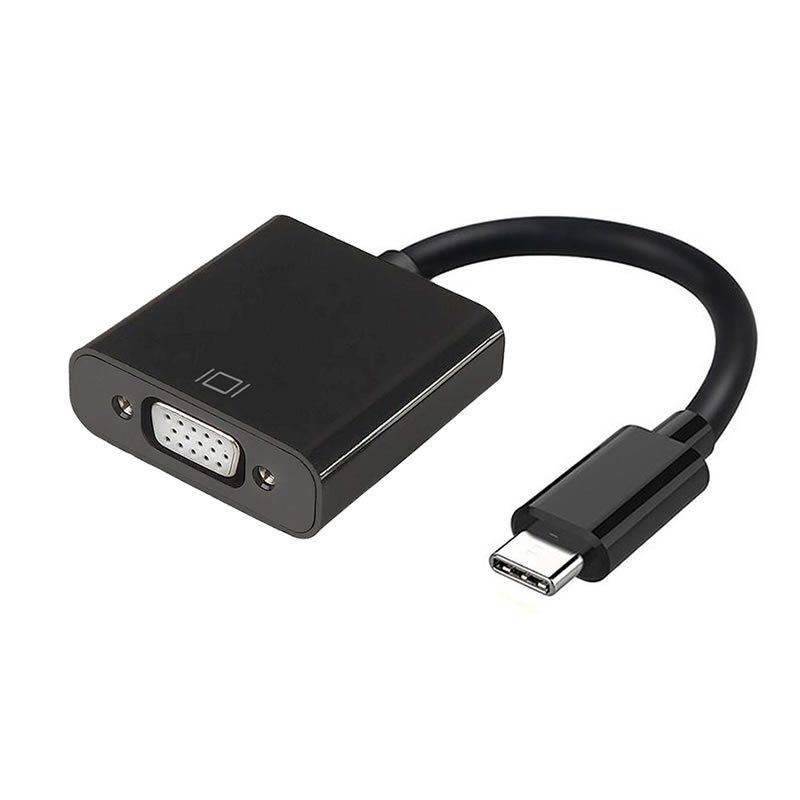 Cable Conversor USB Tipo-C Aisens A109-0347/ USB Tipo-C - VGA Hembra