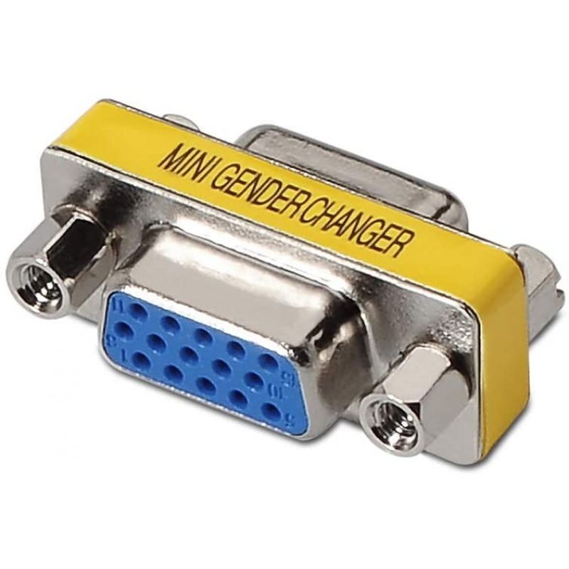 Adaptador Aisens A114-0082/ VGA Hembra - VGA Hembra - Ítem