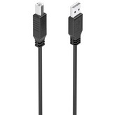 Cable Alargador USB 2.0 con Amplificador Aisens A101-0881/ USB Macho - USB Tipo-B Macho/ 10m/ Negro