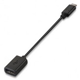 Cable USB 2.0 Aisens A107-0059/ USB Tipo-C Macho - USB Hembra/ Hasta 9W/ 625Mbps/ 15cm/ Negro