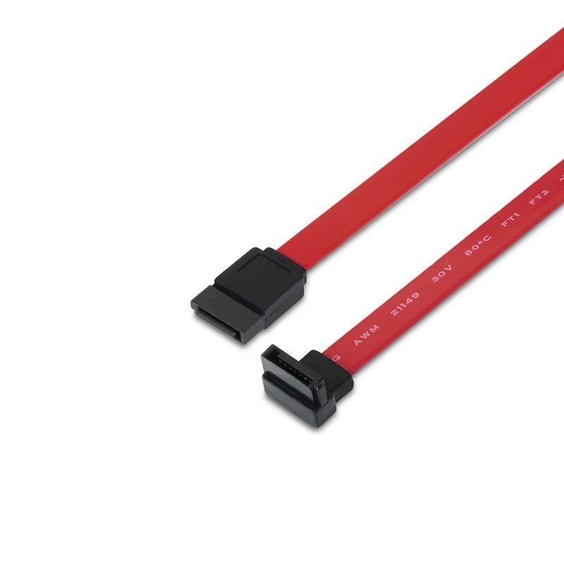 Cable SATA Aisens A130-0155/ SATA Hembra - SATA Hembra/ Hasta 0.1W/ 768Mbps/ 50cm/ Rojo - Ítem
