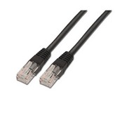 Cable de Red RJ45 UTP Aisens A133-0203 Cat.5e/ 1m/ Negro