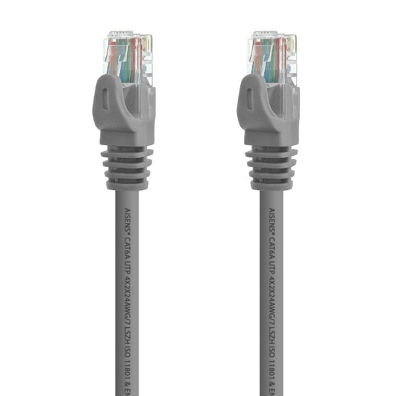Cable de Red RJ45 UTP Aisens A145-0329 Cat.6A/ 5m/ Gris - Ítem