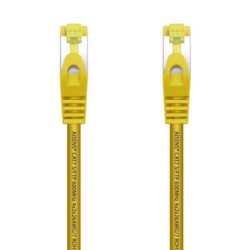 Cable de Red RJ45 SFTP Aisens A146-0474 Cat.7/ 1m/ Amarillo - Ítem
