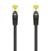 Cable de Red RJ45 SFTP Aisens A146-0484 Cat.7/ 25cm/ Negro