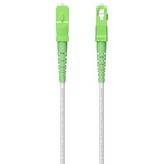 Cable de Fibra Óptica G657A2 3.0 9/125 SMF Aisens A152-0618/ LSZH/ 120m/ Blanco