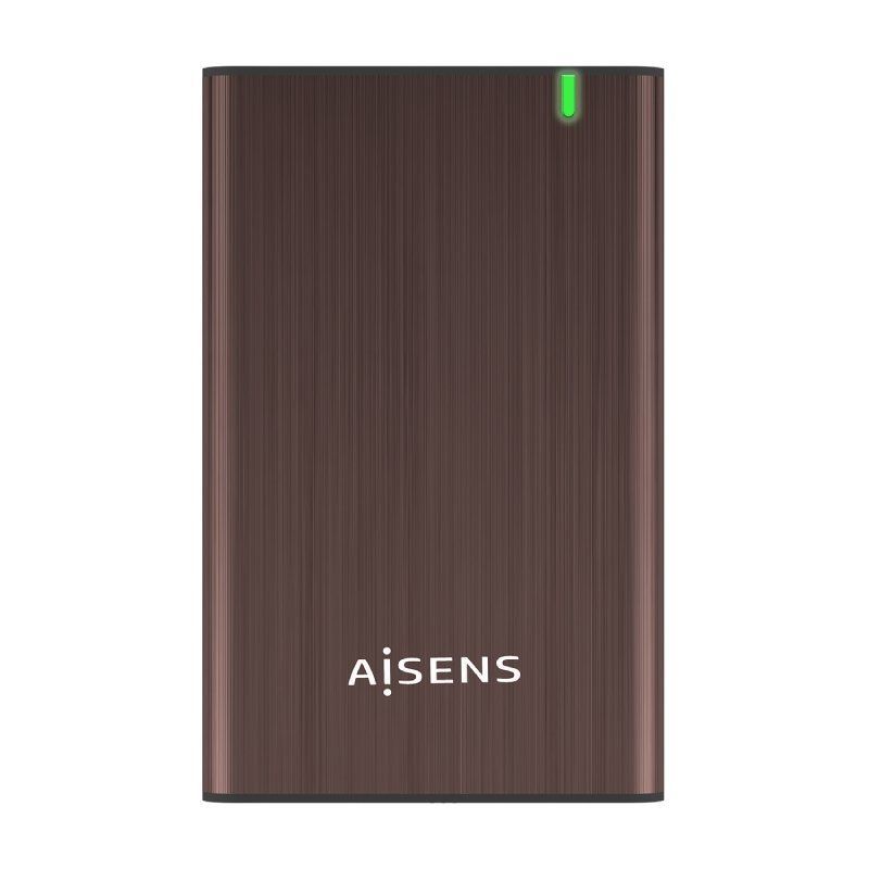 Caja Externa para Disco Duro de 2.5' Aisens ASE-2525BWN/ USB 3.0/ Sin tornillos