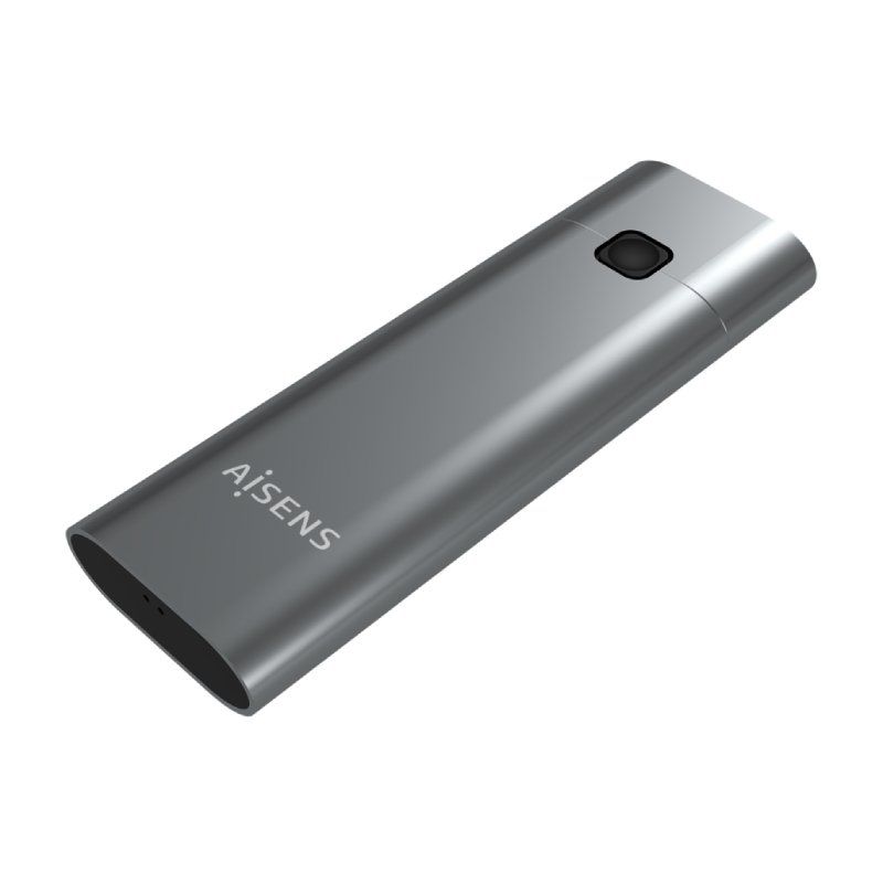 Caja Externa para Disco SSD M.2 NVMe Aisens ASM2-021GR/ USB 3.1 Gen2/ Sin Tornillos - Ítem