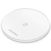 Base de carga Inalámbrica Aisens ASCH-15W1WC057-W/ 15W/ Blanco