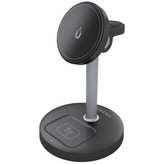 Base de carga Inalámbrica Aisens ASCH-15W3WC066-BK/ 15W/ Negro