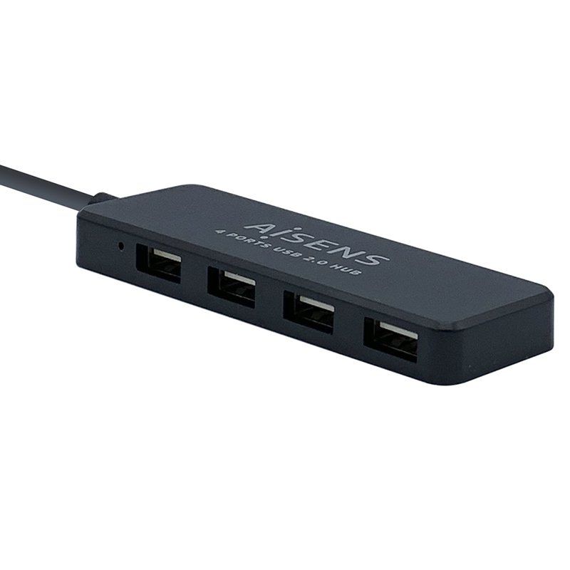 Hub USB 2.0 Aisens A104-0402/ 4xUSB - Ítem