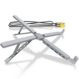 Soporte de Mesa - Docking USB Tipo-C Aisens ASUC-4P021-GR/ 2xUSB/ 1xUSB Tipo-C/ 1xUSB Tipo-C PD/ Gris