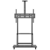 Soporte de Pie Inclinable con Ruedas Aisens FT100E-135 para TV 37-100'/ hasta 150kg