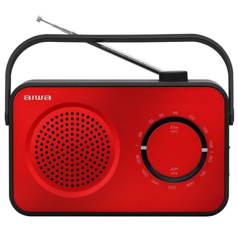 Radio Portátil Aiwa R-190RD/ 2W/ Roja - Ítem