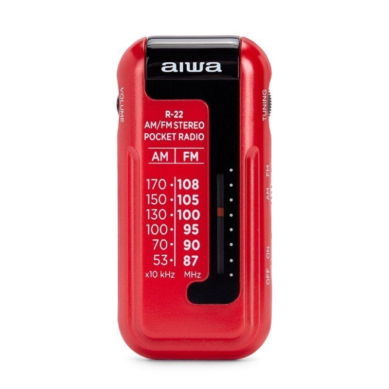 Radio Portátil Aiwa R-22RD/ Roja - Ítem