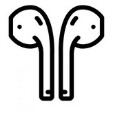 Auriculares Bluetooth Apple AirPods V2 con estuche de carga