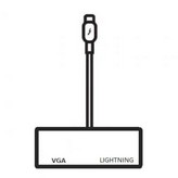 Adaptador Apple MD825ZM/A de Lightning a VGA