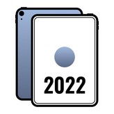 Apple iPad 10.9 2022 10th WiFi Cell/ 5G/ A14 Bionic/ 64GB/ Azul - MQ6K3TY/A