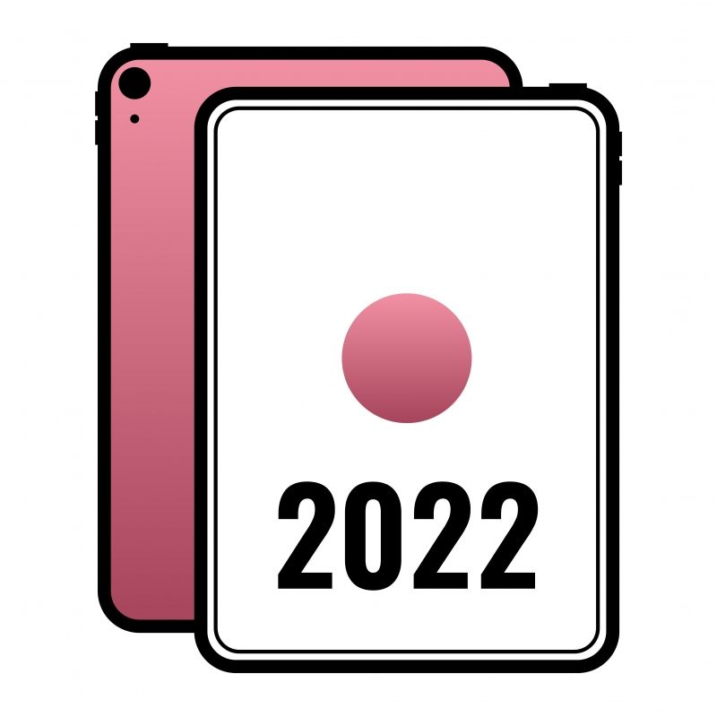 Apple iPad 10.9 2022 10th WiFi Cell/ 5G/ A14 Bionic/ 64GB/ Rosa - MQ6M3TY/A - Ítem