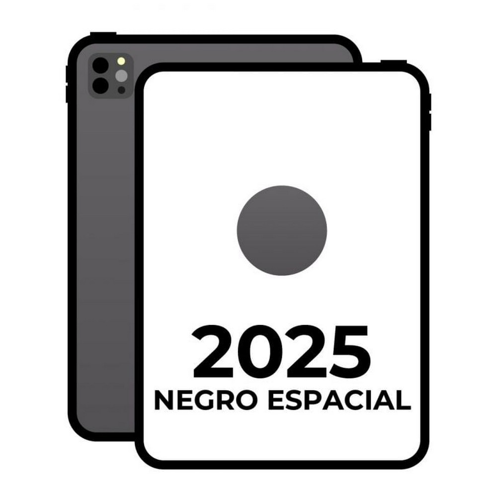 Apple iPad Pro 13' 2025 7th WiFi/ M5/ 1TB/ Negro Espacial/ Vidrio Nanotexturizado
