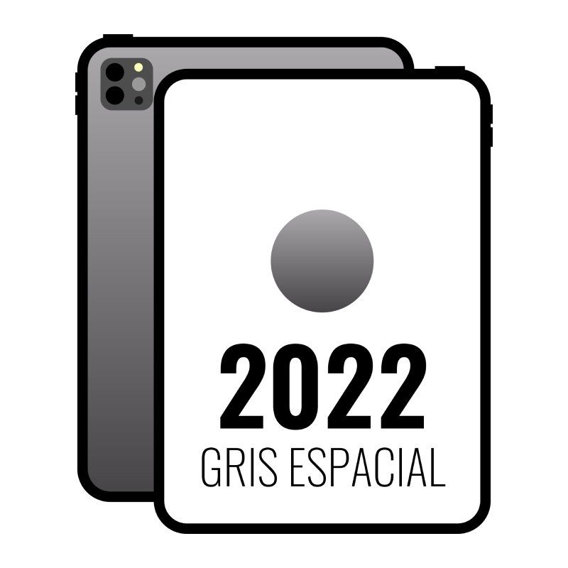 Apple iPad Pro 11' 2022 4th WiFi Cell/ 5G/ M2/ 2TB/ Gris Espacial - MNYL3TY/A - Ítem