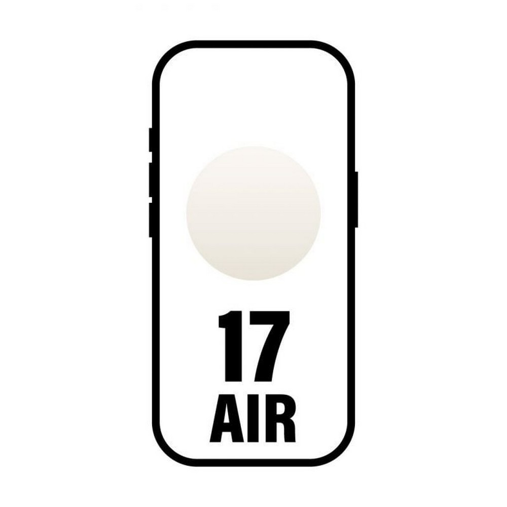 Smartphone Apple iPhone 17 Air/ 512GB/ 6.5'/ Dorado Claro