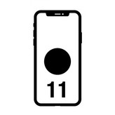 Smartphone Apple iPhone 11 64GB/ 6.1'/ Negro
